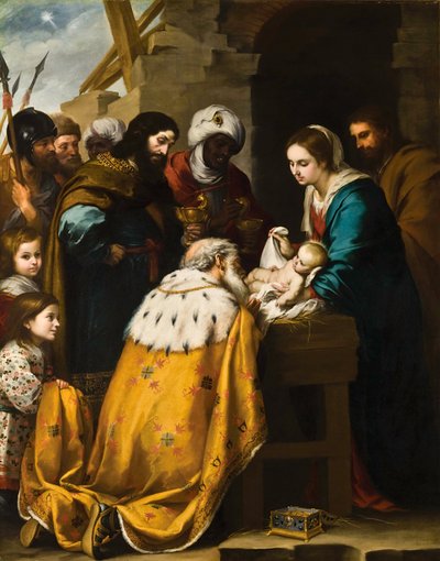 Adorazione dei Magi da Bartolomé Esteban Murillo